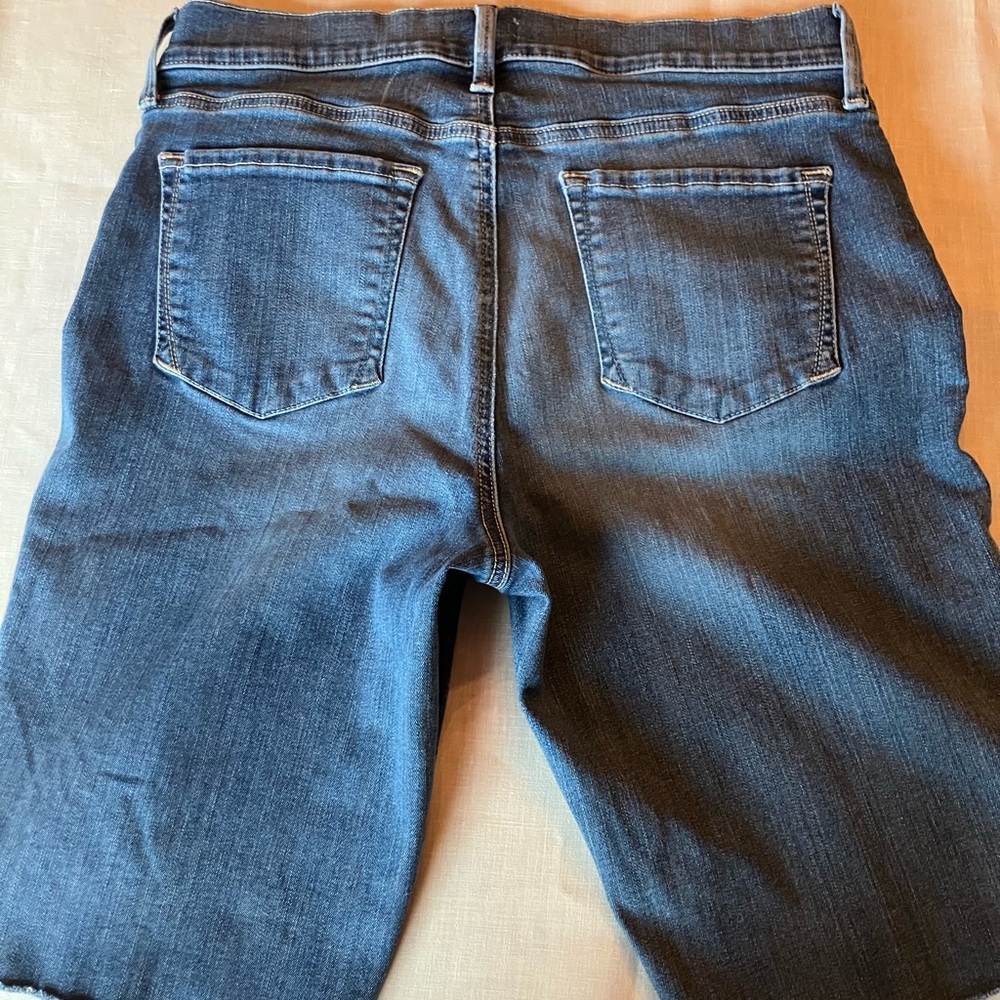 NYDJ Blue Denim Shorts - Picture 2 of 4